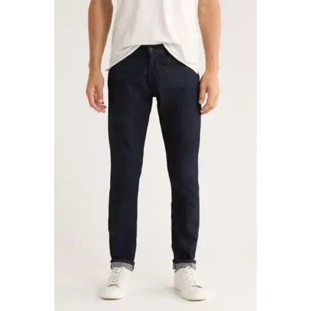RAG & BONE Jeans Mens Size 38X32 Dark Wash FIT 2 Slim Fit Stride in Inkwell $238